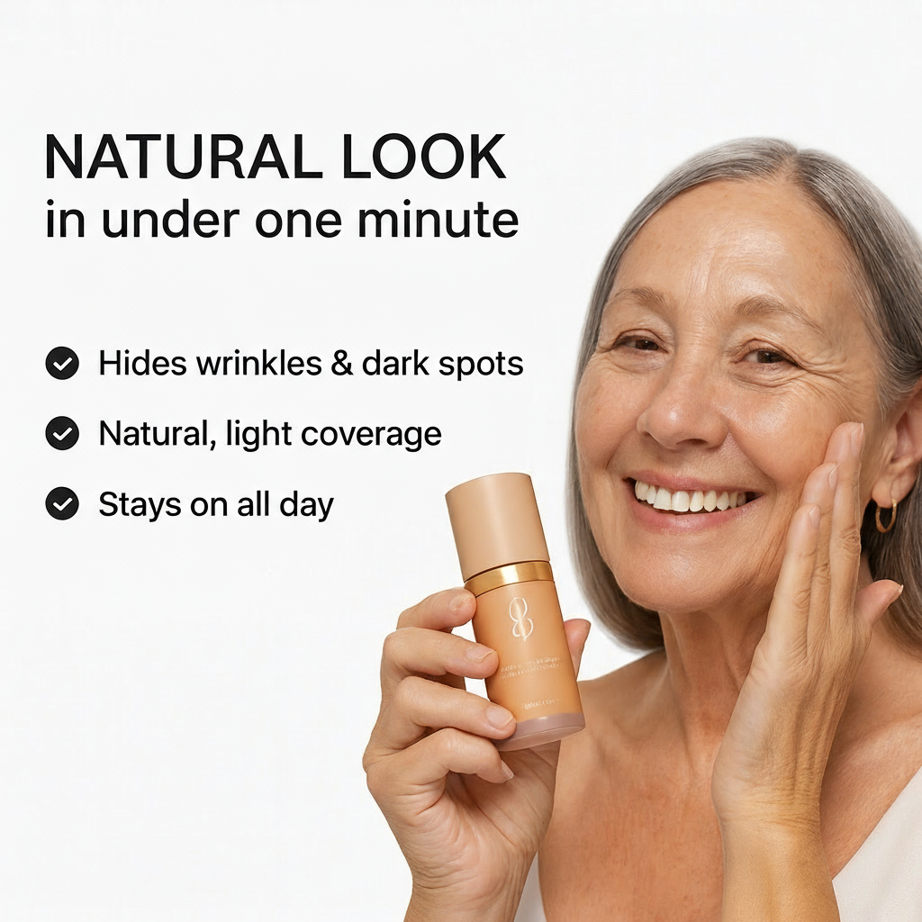 The 4-in-1 foundation that adjusts to you no shade-guessing needed.
