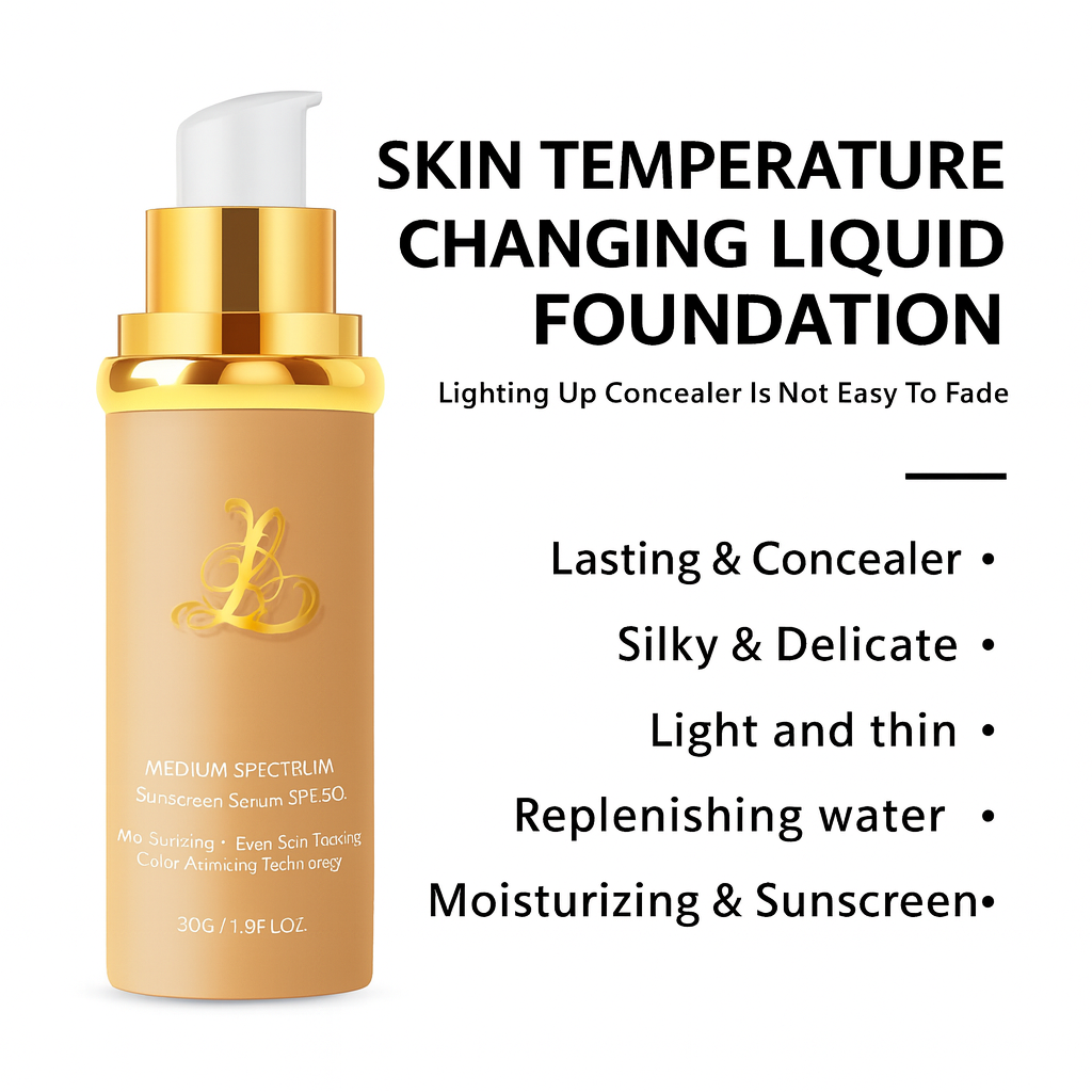 The 4-in-1 foundation that adjusts to you no shade-guessing needed.