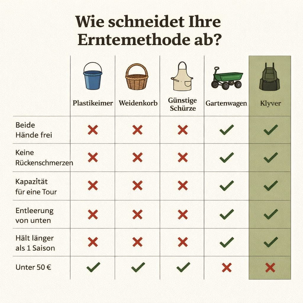 Der Grange Carrier  Ergonomisches Ernte-System