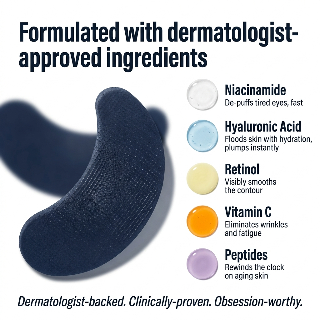 Klyver Eyes Patches | Depuff, brighten & erase dark circles